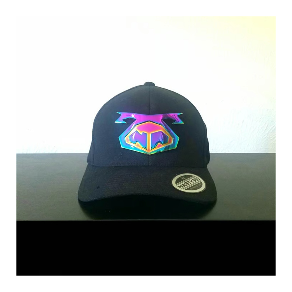 NASTY PIG Metallic Forged Black Snout Cap S/M Rare- No Longer Avilable - Picture 2 of 4